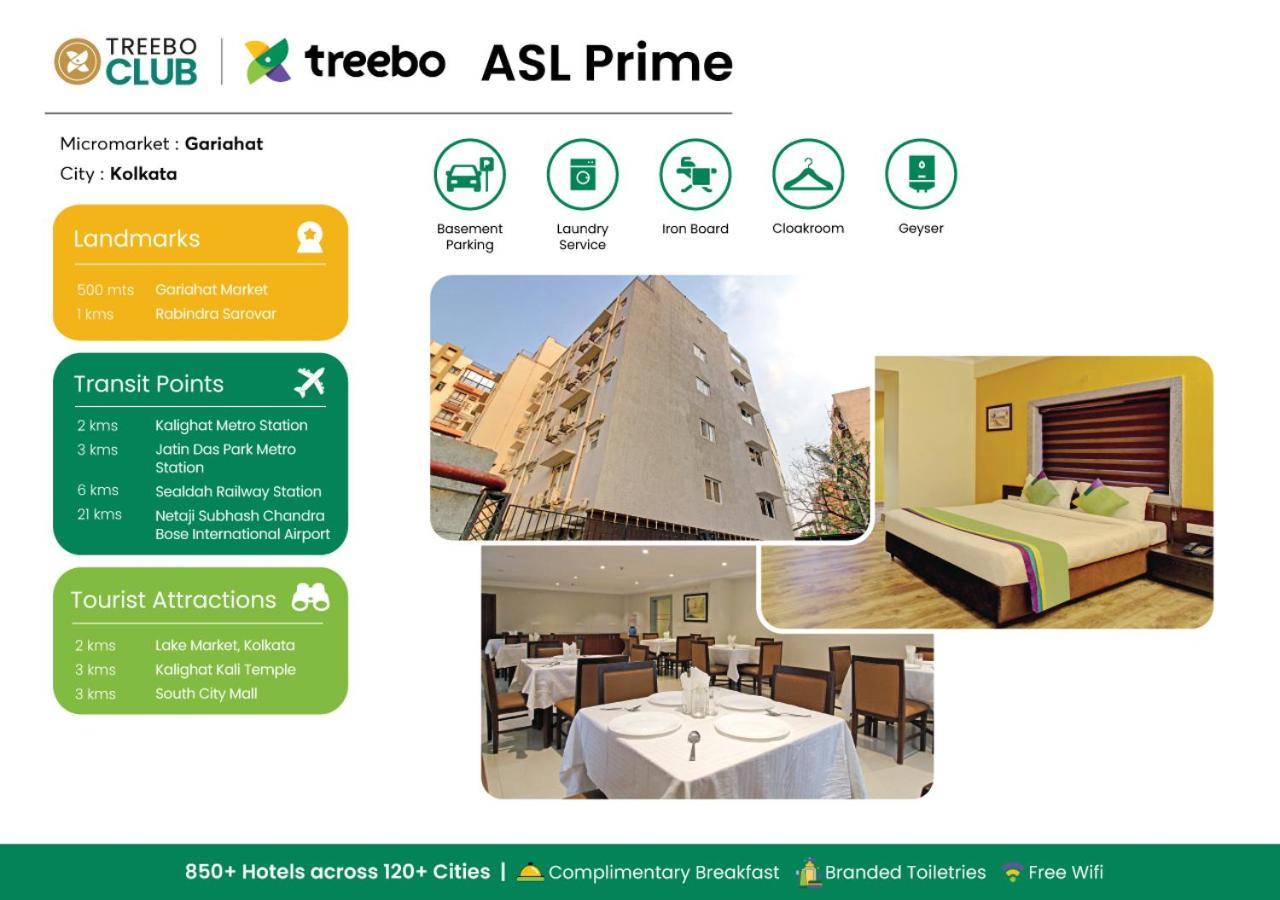 Treebo Asl Prime, Near Ballygunge Railway Station Kalkutta Exterior foto
